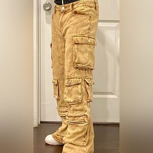 Men's Tan Cargo Pants
